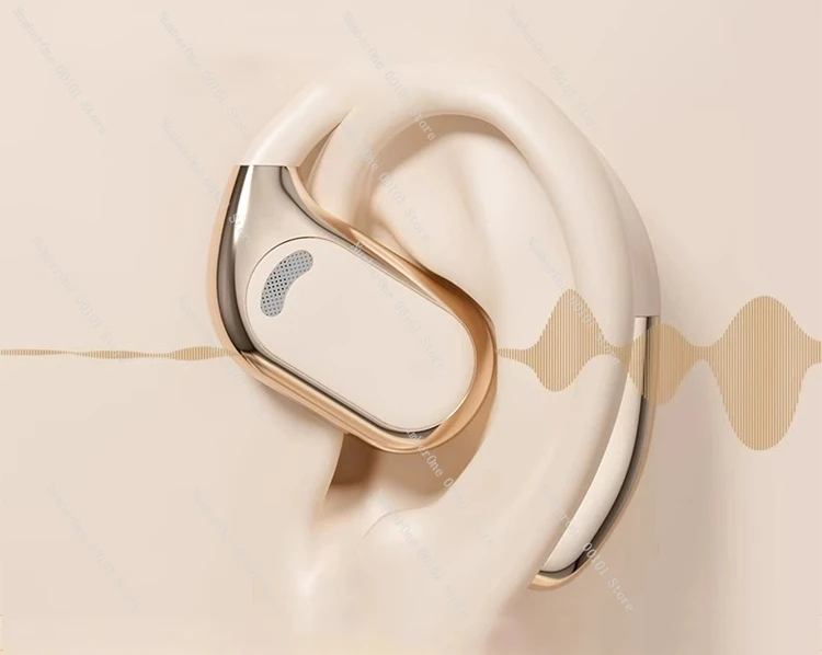 2025 new air bone conduction bluetooth headset ear-mounted high-quality open-ear long battery life sports