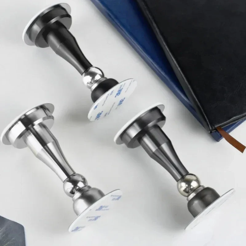 

Stainless Steel Heavy-Duty Magnetic Door Stopper - Strong, Non-Marking Door Holder for Home Bedroom Safety