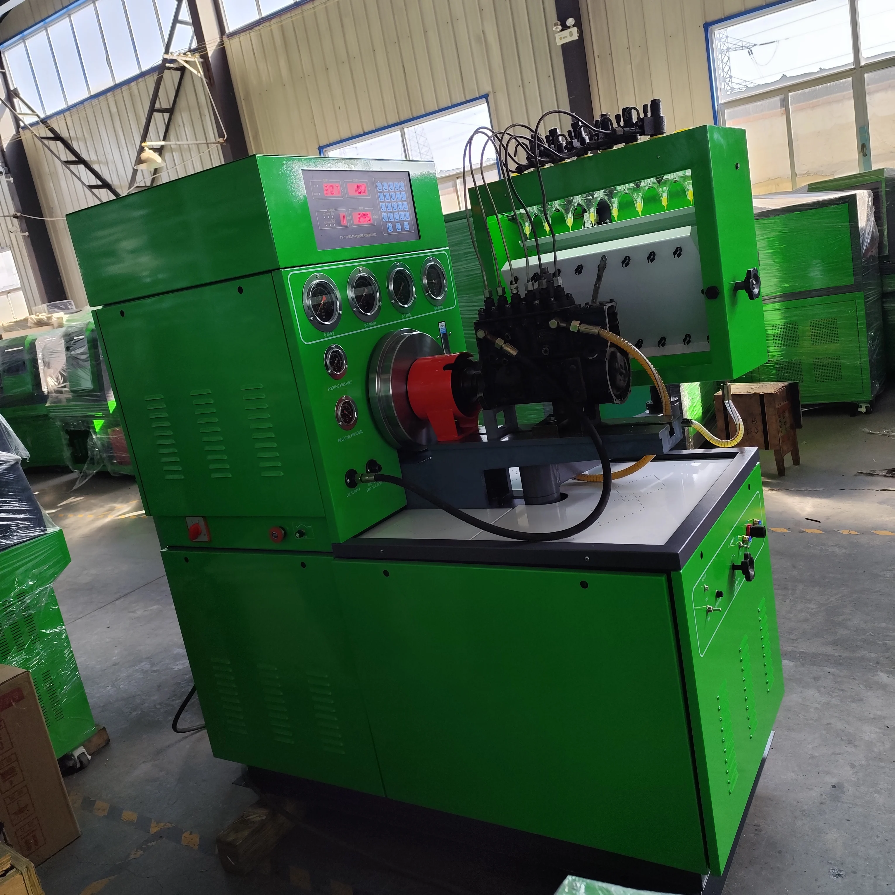 12PSB-mini fuel injection pump Test bench, 8-cylinder compact Euro II fuel injection pump test bench