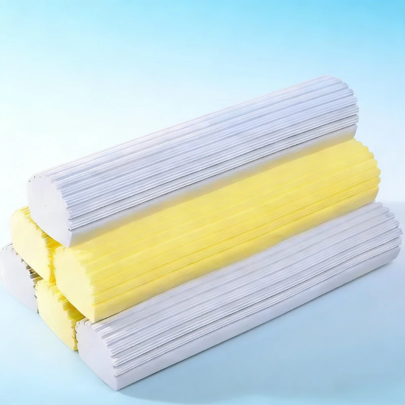 Foldable Cotton Mop Head 28CM Replacement Narrow-Mouth Universal Sponge Head Replacement Highly Absorbent A Home Essential