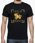 Legio II Augusta . Roma Legion Flag Capricornus Emblem T Shirt New 100% Cotton Short Sleeve O-Neck T-shirt Casual Mens Top