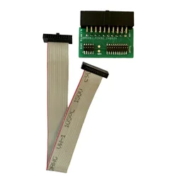 For J-Link v12 Jlink v12 V9 V8 JTAG SWD SWO 20 Pin 2.54mm to 19 Pin 1.27mm Cortex-M Adapter Connector ARM Interface