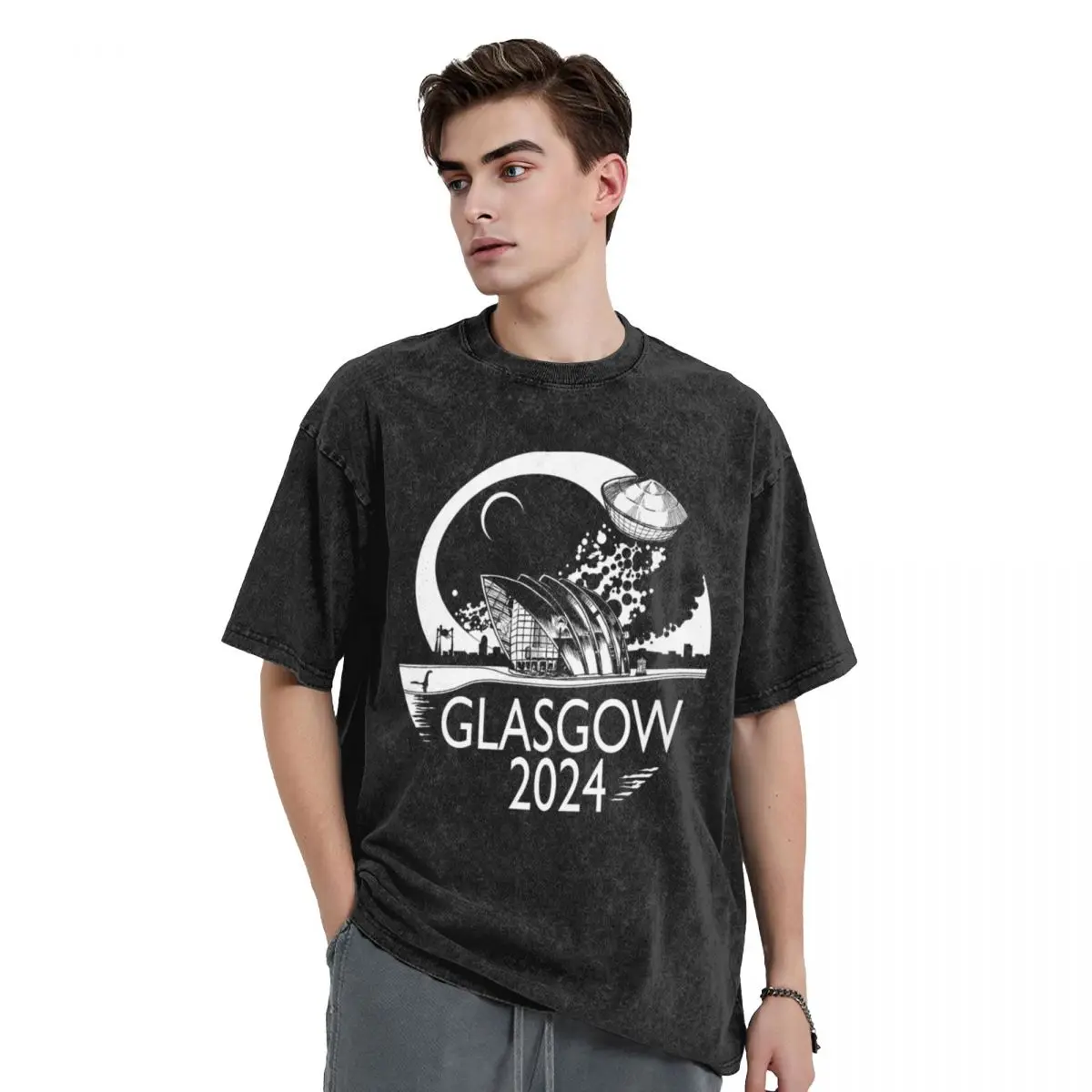 Landing Zone Glasgow T-Shirt hippie clothes for a boy graphic shirts designer t shirt men