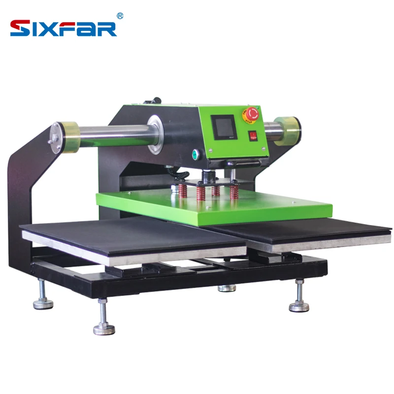 

Pneumatic Heat Press 40*60CM High Quality 24X16 Inch Double Worktable Textile Transfer Machine Automatic Open Up