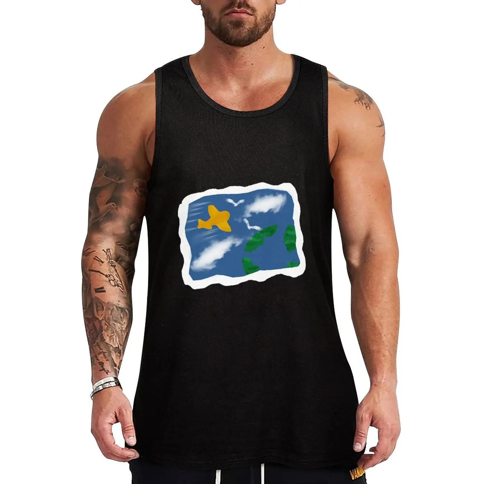 

The Golden Girls - Rose's Airplane Sweater Tank Top Anti Wrinkle Tank Top Easy Care Casual Sleeveless
