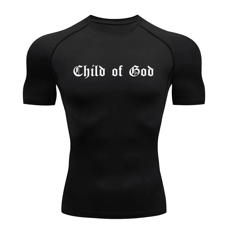 

Мужская обтягивающая футболка с короткими рукавами, спортивная, высокоэластичная, быстросохнущая, дышащая, для тренажерного зала, бега, впитывающая пот, облегающий топ