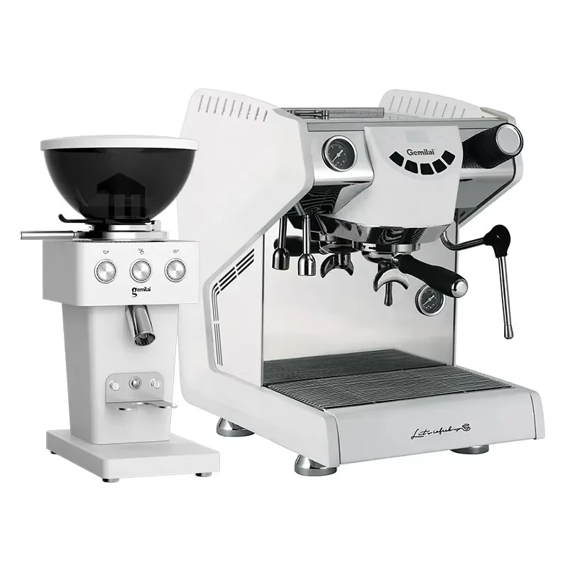 Gemilai CRM3149 Commercial Espresso Coffee Machine 2024 Italian Cappuccino Maker for Cafe Business