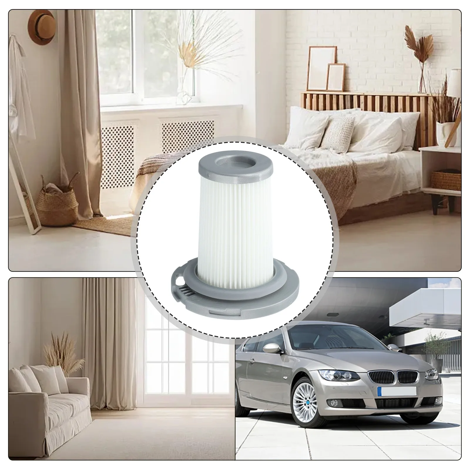 فلتر ZR009005 عالي الكفاءة لـ XForce للمكنسة الكهربائية اللاسلكية Flex 8 60 RH9637 يقلل من الغبار في منزلك