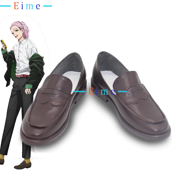 

Kiryu Mitsuki Cosplay Shoes PU Leather Shoes Halloween Party Boots Anime Accessories Cosplay Props Custom Made