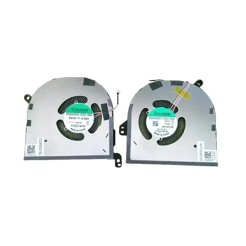 

WYORESY NEW ORIGINAL Laptop CPU GPU Fan For DELL XPS 15 9500 9510 9520 Precision 5550 5560 5570 TN