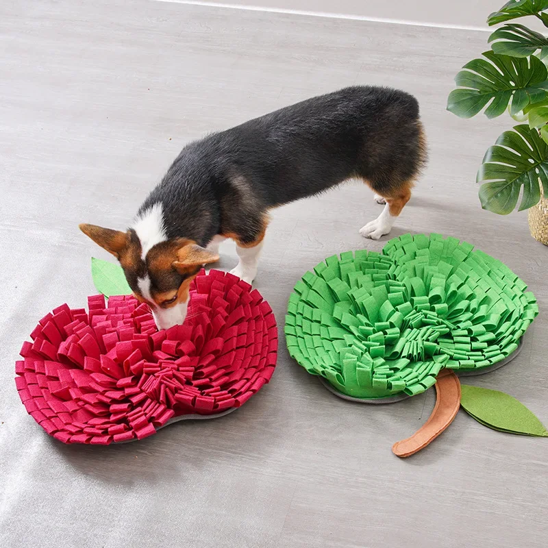 Snuffle Mat Pet Dog Feeding Mat, Durable Interactive Dog Puzzle Toys Encourages Natural Foraging Skills