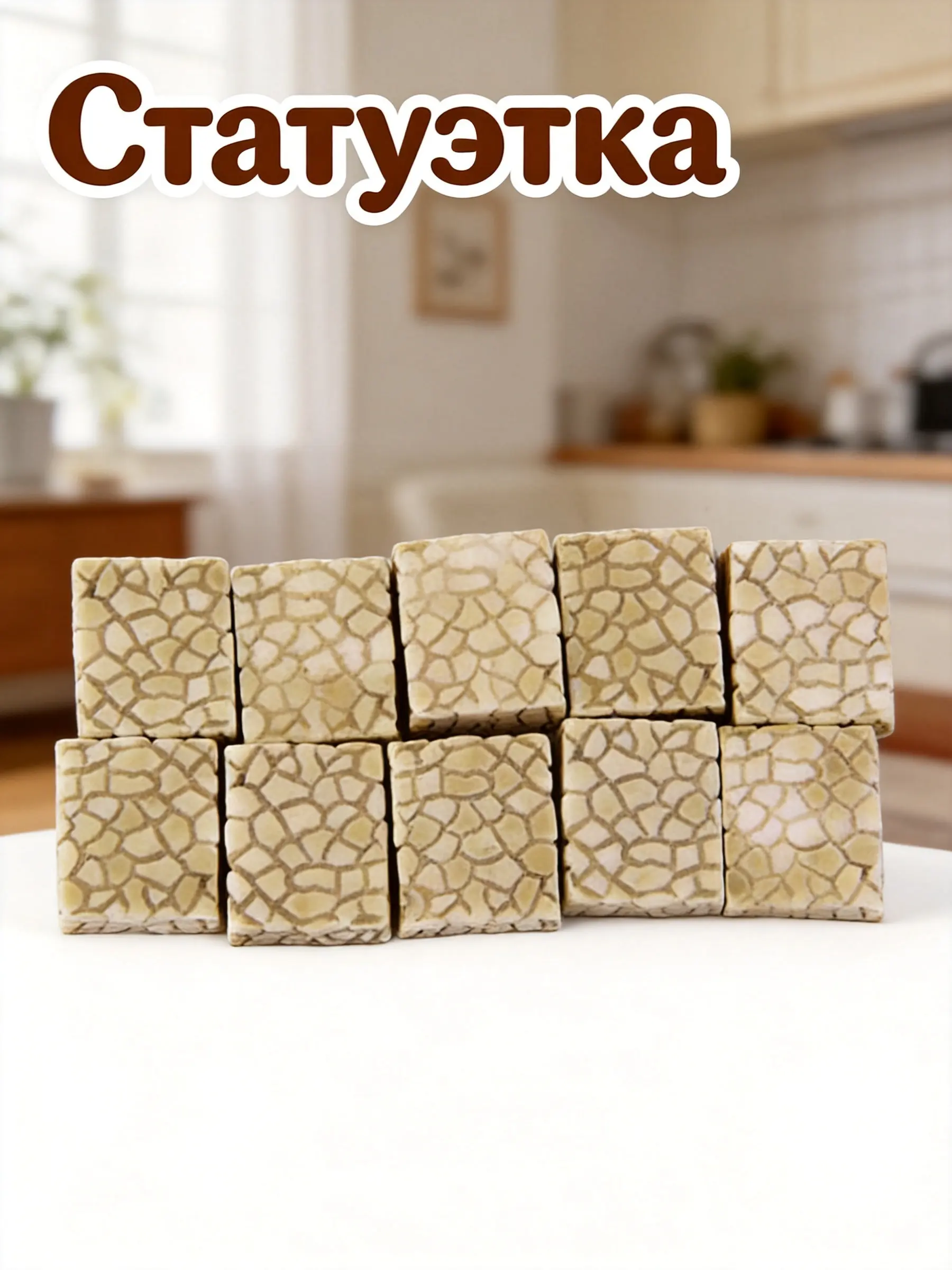 10Pcs Micro Landscape Miniature Stone Pavement Grey Resin Craftwork for Small Garden Decor Shadowbox Scene Approx 0.39x0.47 Inch
