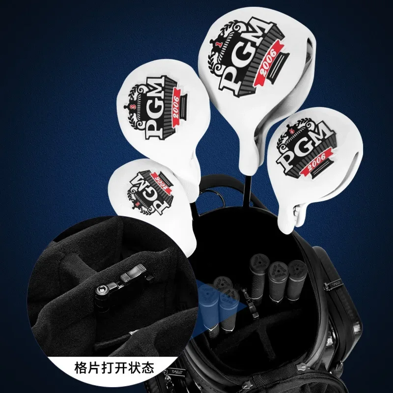 Full Body Hard Shell Golf Bag Men's and Women's Retractable Ball Bag Four Rounds