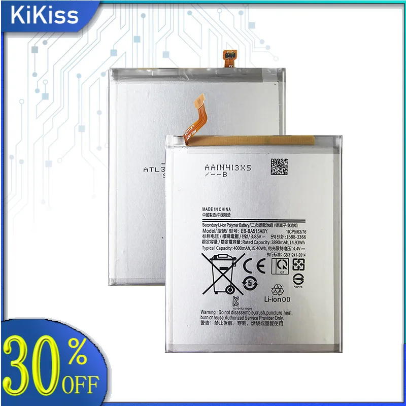 Bateria de substituição HQ-70N 4000mAh para baterias portáteis Samsung Galaxy A11 A115 SM-A115