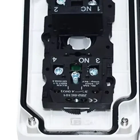 Waterproof 3 Hole Push Button Box XAL B324 With Cover Control Switch For Industrial Door Elevator Machinery 20C 55C