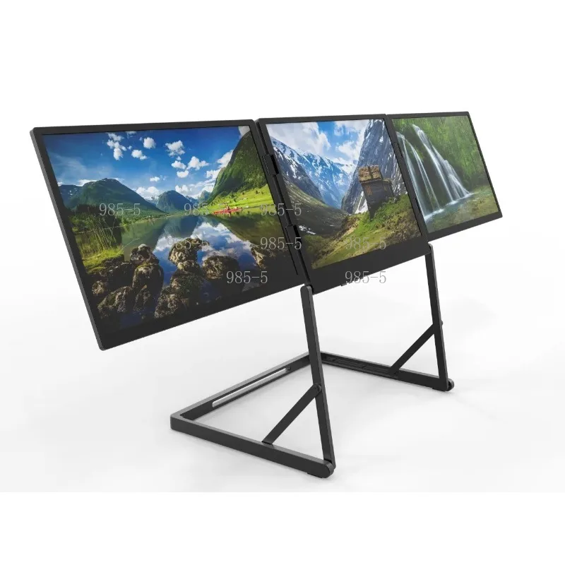 14-Inch Folding Split-screen Monitor Wide Color Gamut Type-C Plug-and-play IPS Display