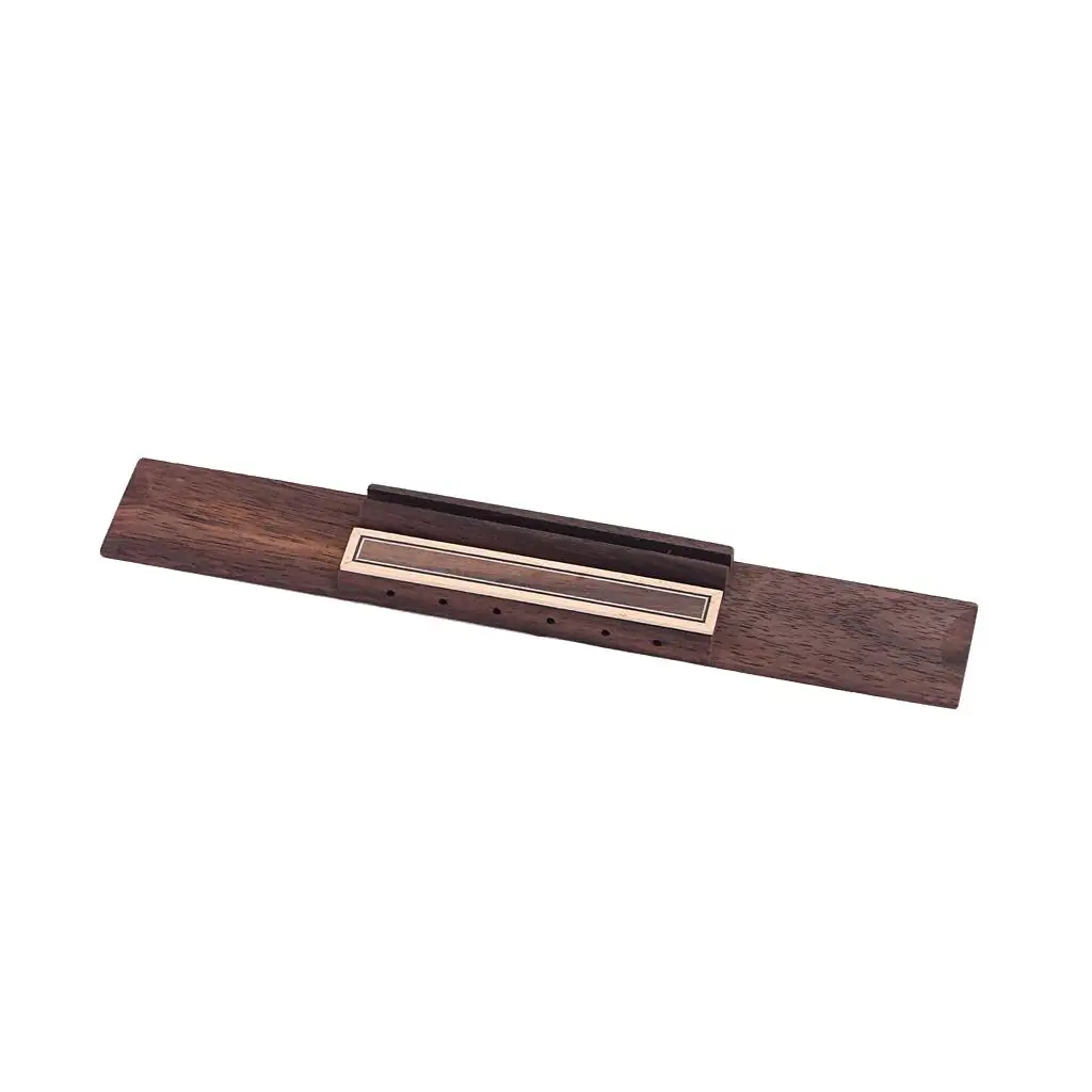 Classic Guitar Bridge Saddle Rosewood Acoustic Guitar Replacement Part for Accessories and Guitar Setting