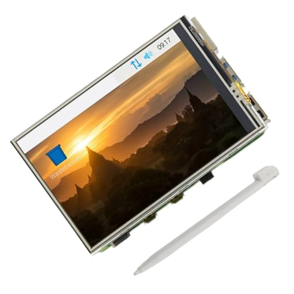 For Raspberry Pi 3.5 inch IPS Touch Display with 480x320 Resolution Designed for Embedded Projects and Monitoring