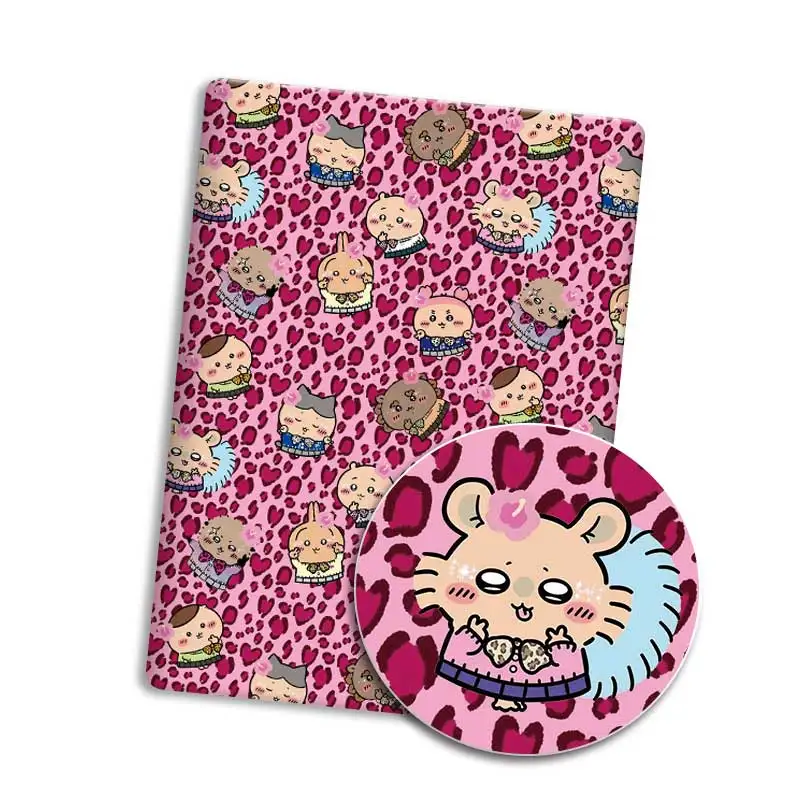 DIY Cartoon-Stoff 140x50CM Baumwollstoff Patchwork-Gewebe Kinder Heimtextilien Nähen Puppenkleid Vorhang Polyester-Baumwollstoff – Detail 1