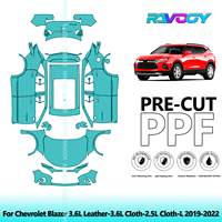 Car Precut PPF Paint Protection Film Full Vehicle For Chevrolet Blazer 3.6L Leather-3.6L CIoth-2.5L Cloth-L 2019-2022