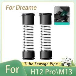 Hose For Dreame H12 Pro/M13 Spare Parts Wireless Floor Scrubber Vacuum Cleaner Lower Duct Flexible Tube Sewage Pipe Accessories