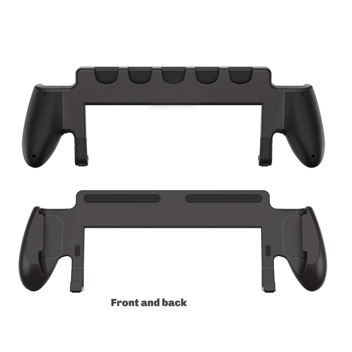 For Nintendo for Switch 2 Grip with Stand Grip Case 5 Game Slots Protective Case Anti Slip Grip Holder Game Accessories