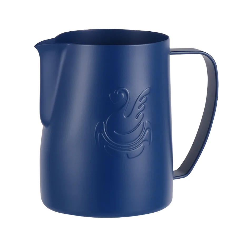 Coffee Barista roestvrijstalen melkkan, perfect voor het maken van melkopschuimen Coffee Barista roestvrijstalen melkkan, perfect voor het maken van melkopschuimen