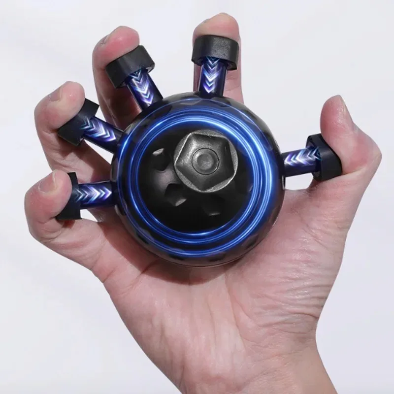 

New Five-finger Grip Powerful Finger Strength Rehabilitation Training Ball