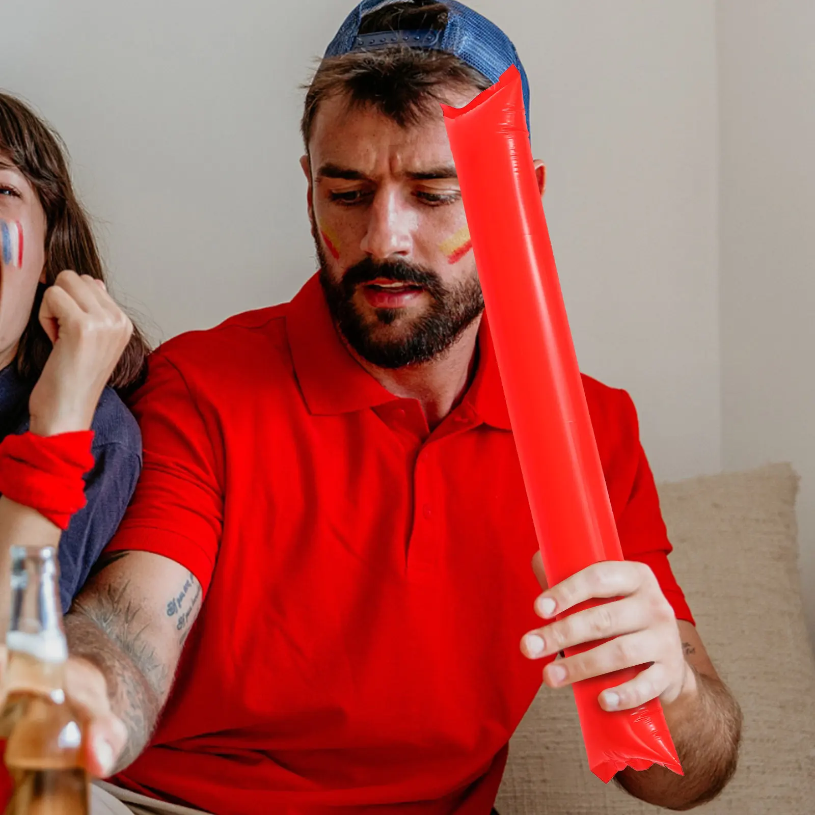 

20 шт. надувных палочек для болельщиков на спортивных мероприятиях, вечеринках, парадах, генераторы шума, палочки для поднятия духа