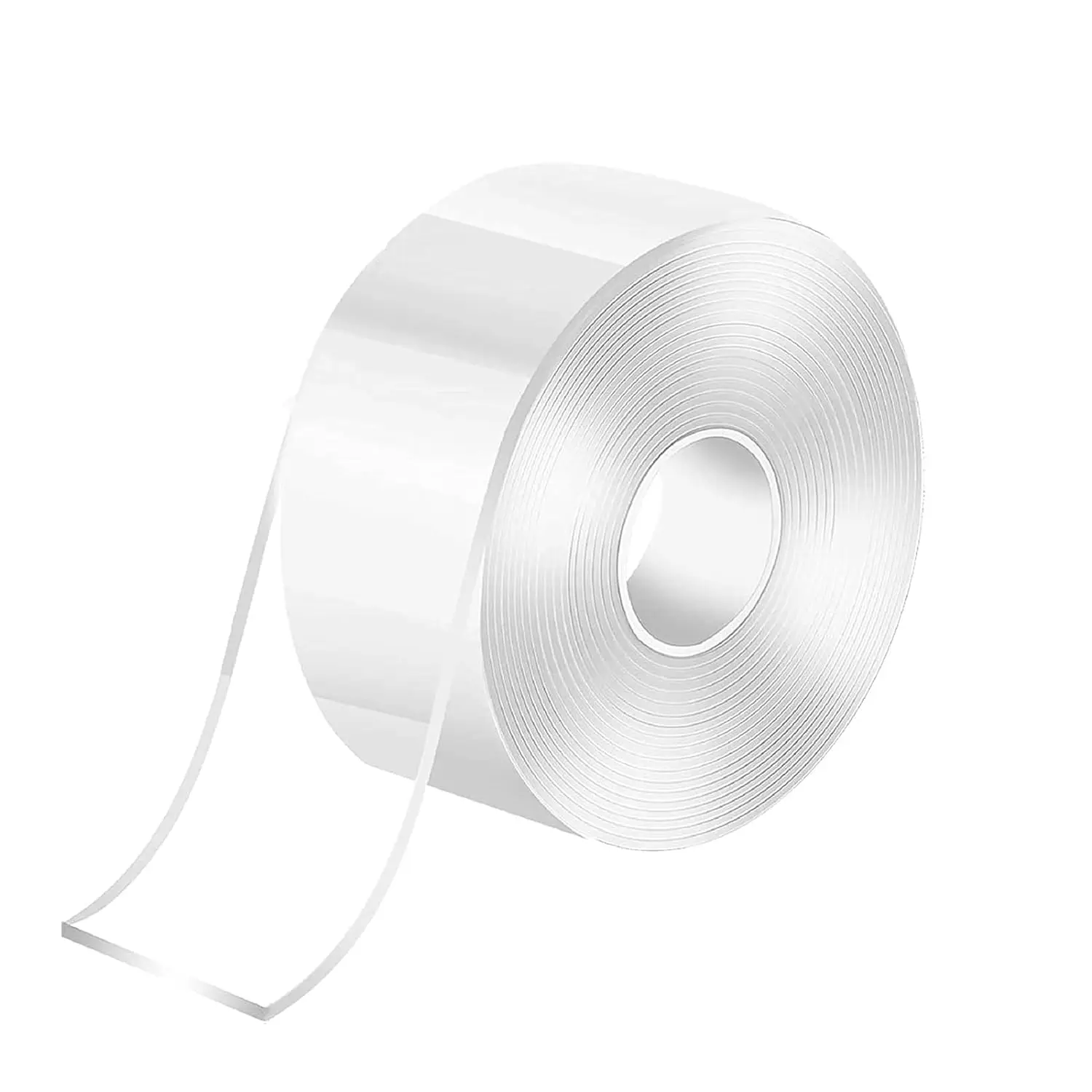Taśma Nano o szerokości 50 mm 1-5M wielokrotnego użytku bez śladów wodoodporna, bardzo mocna taśma ścienna przezroczysta dwustronna taśma montażowa samoprzylepna