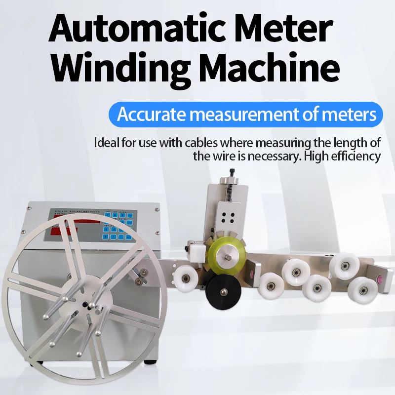 

Sorting Wind Machine USB Data HDMI Cable Reeling Machine for Wires Process Auto Cable Winding Machine Electric Wire Meter Count