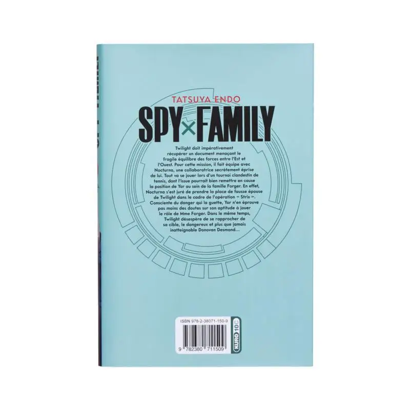 Spy X Family Tome 6 Spy X Family Tome 6 Tatsuya Endo Kurokawa Eds 9782380711509 Libro