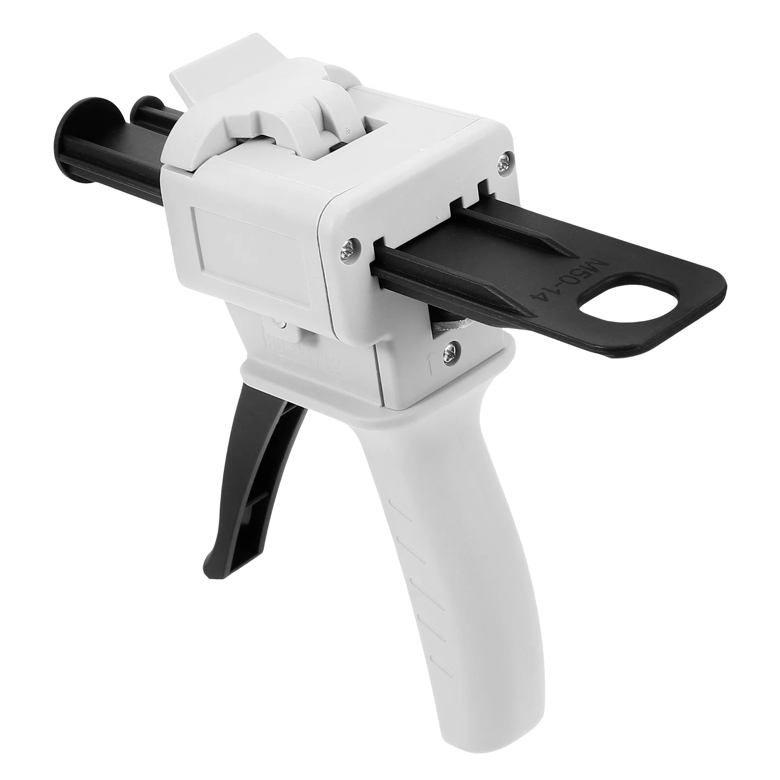

Hot Melt Glue 4:1 Metal Clip 50ML Double Barrel Dispensing Tool for Crafting Repairs Industrial Projects Plastic Glassfiber