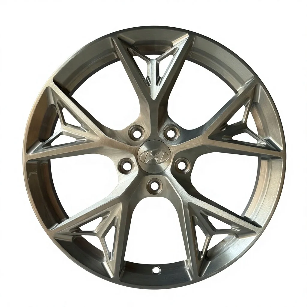 Cubo de Roda Fundido 5x108 Adequado para Jaguar F-type 19-21 Polegadas Cubo de Roda Monocoque de Liga de Prata Personalizado.