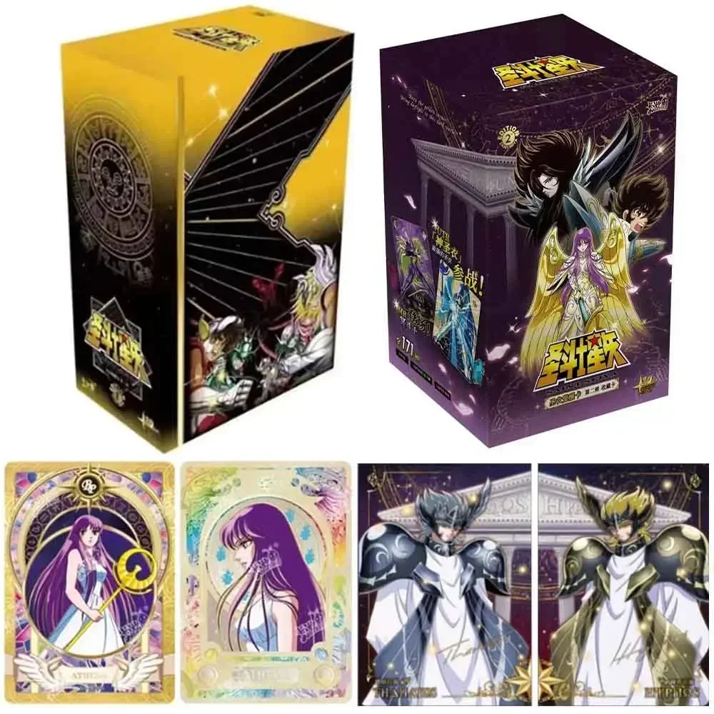 

KAYOU Genuine Saint Seiya Card Saint Cloth Awakening Cards Limited Saori Kido SE Cards Rare BP God Card Gold Collection Card