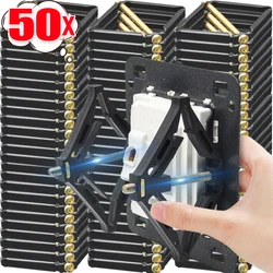86 Type Wall Sockets Bottom Repair Box Cassette Repairer Dark Box Fixed Support Rod Adjustment Switch Sockets Case Repair Tools