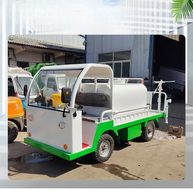 

Four-wheeled vehicle New energy dust suppression sprayer Electric four-wheeled fog cannon Street sprayer