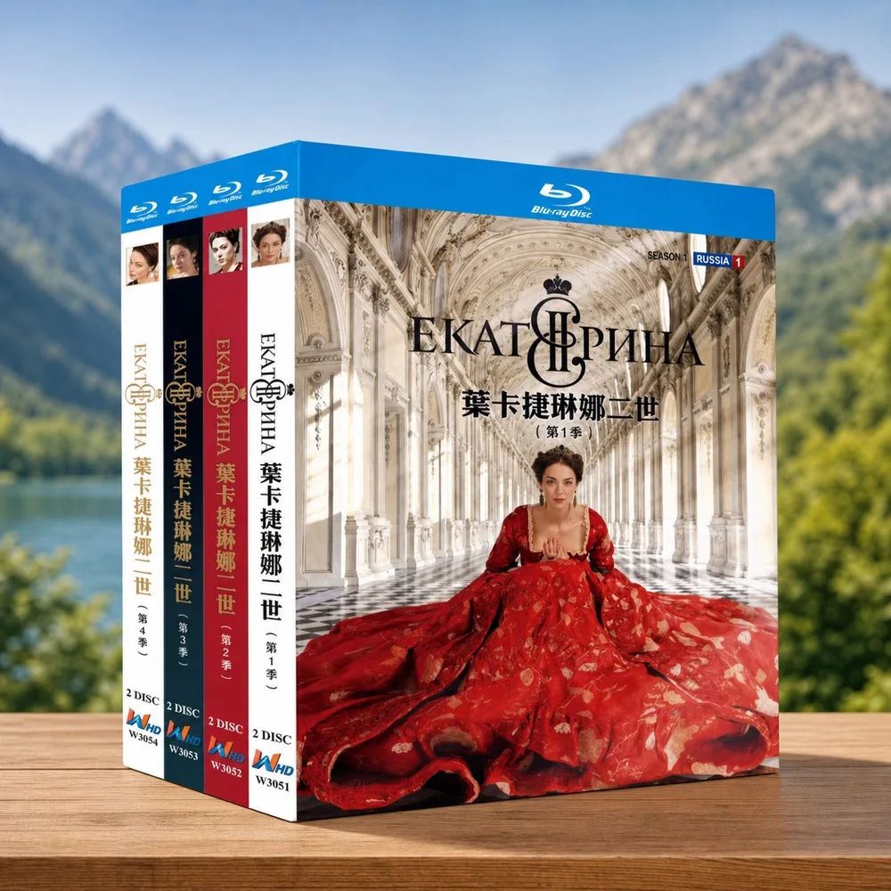 BD Blu-ray Box Set: Catherine the Great Seasons 1–4, 8-Disc Collection