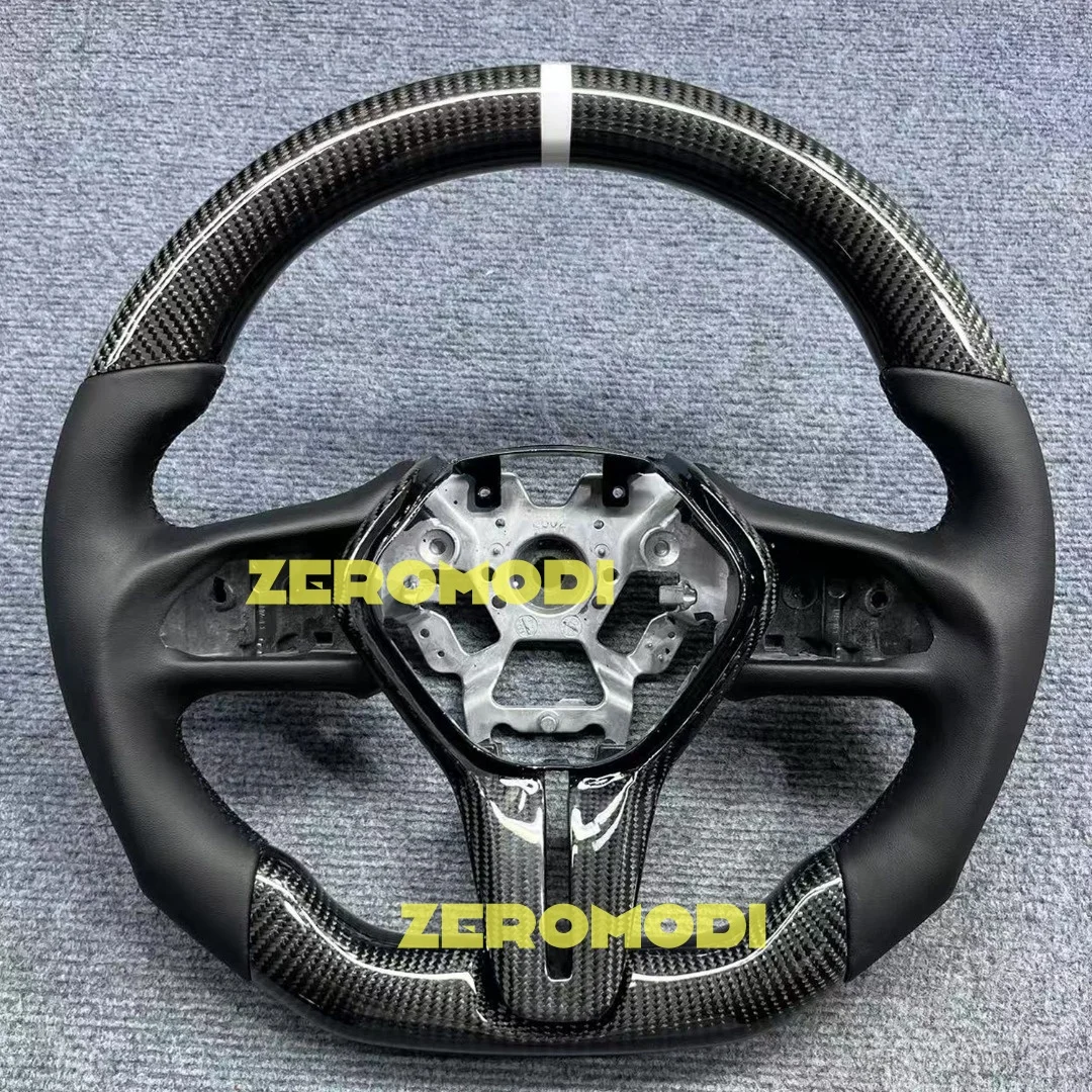 

Руль из 100% натуральной кожи из углеродного волокна для Infiniti Q60 Q50 2018+