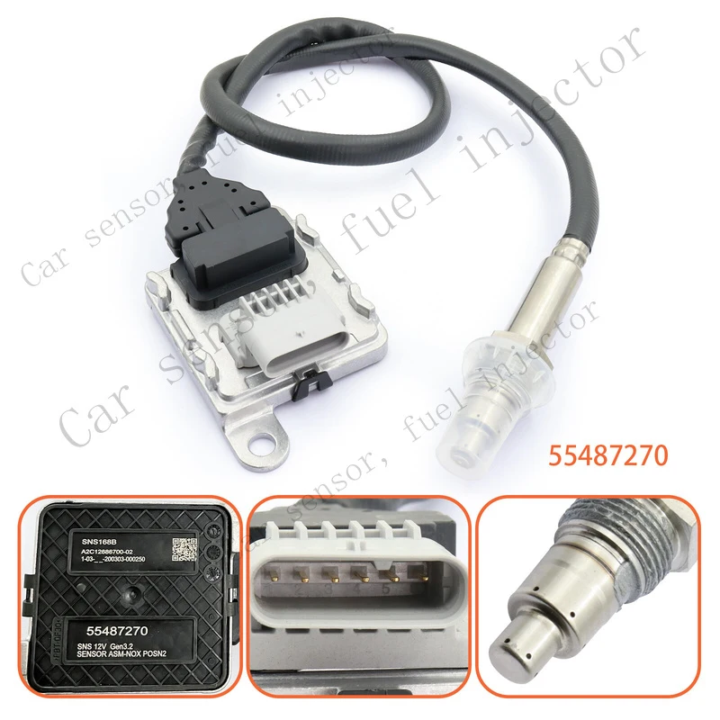 Q+ Nitrogen Oxide Nox Sensor 55487270 For Vauxhall Opel Insignia G09 2.0 CDTI