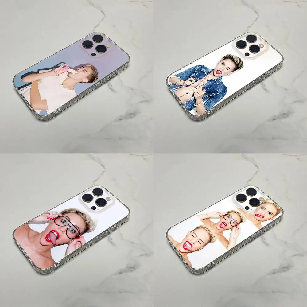

M-Miley Cyrus Wrecking Ball Phone Case For iPhone 16,15,14,13,12,11 Plus,Pro,Max,XR,XS,Plus,E,SE4,Mini Transparent Box
