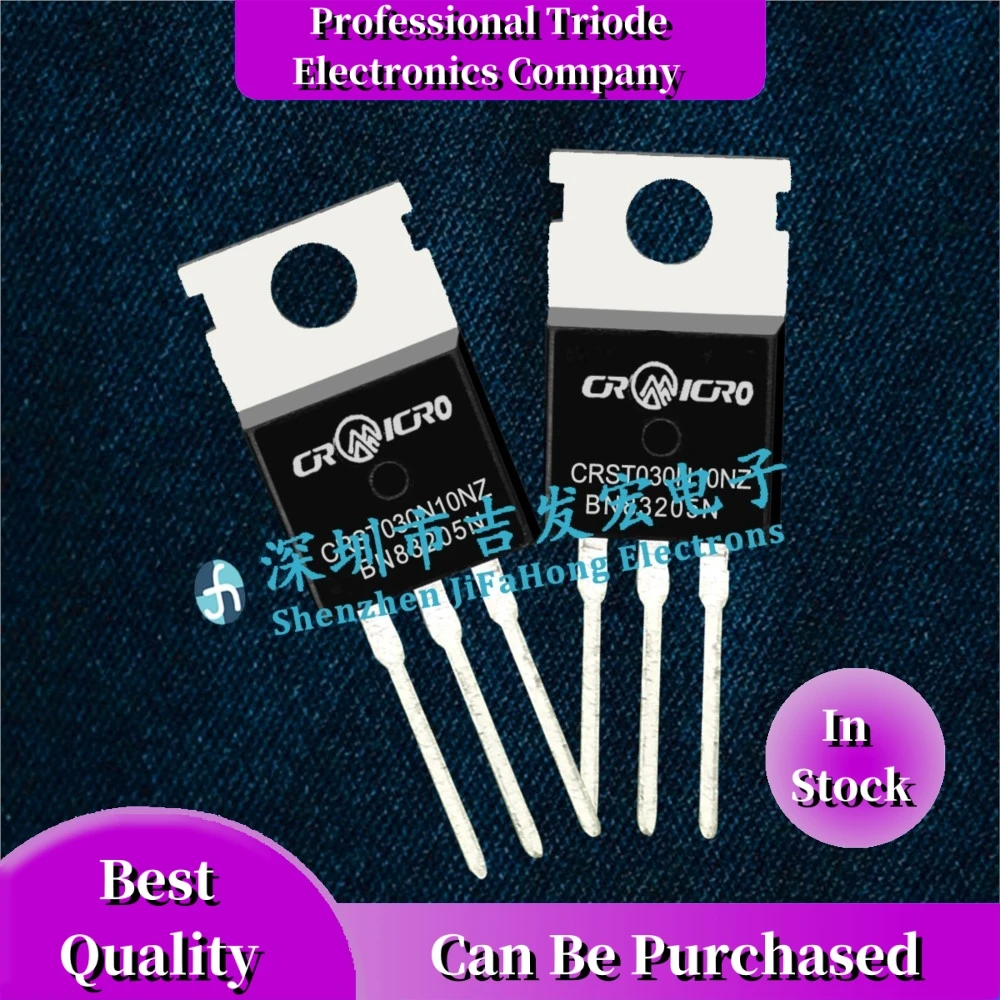 CRST030N10NZ MOS TO-220, Melhor Qualidade Transporte Rápido, 10Pcs