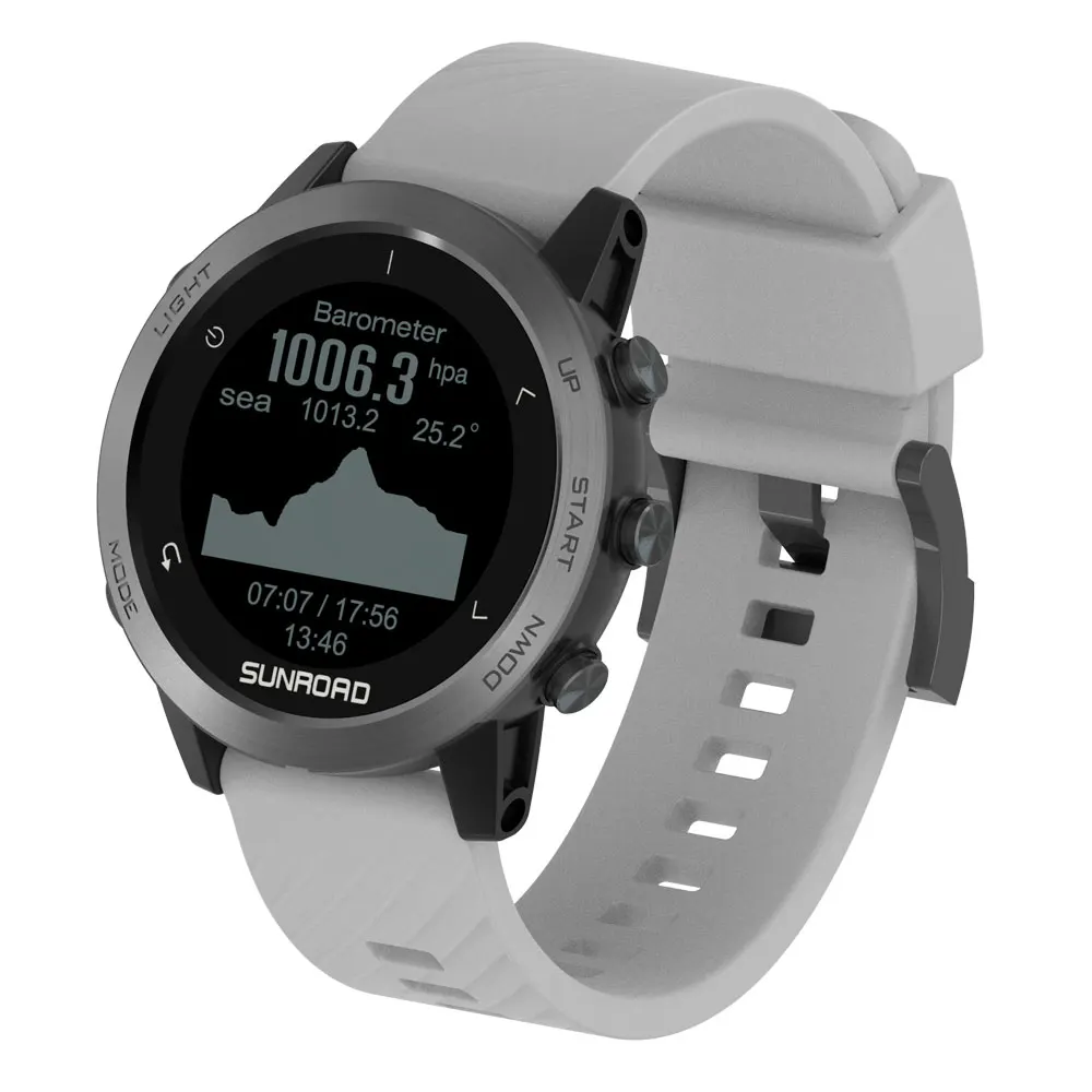 Reloj todoterreno GPS + brújula versión profesional europea, Plan de entrenamiento de triatlón, altímetro, barómetro, aplicación dura para Android