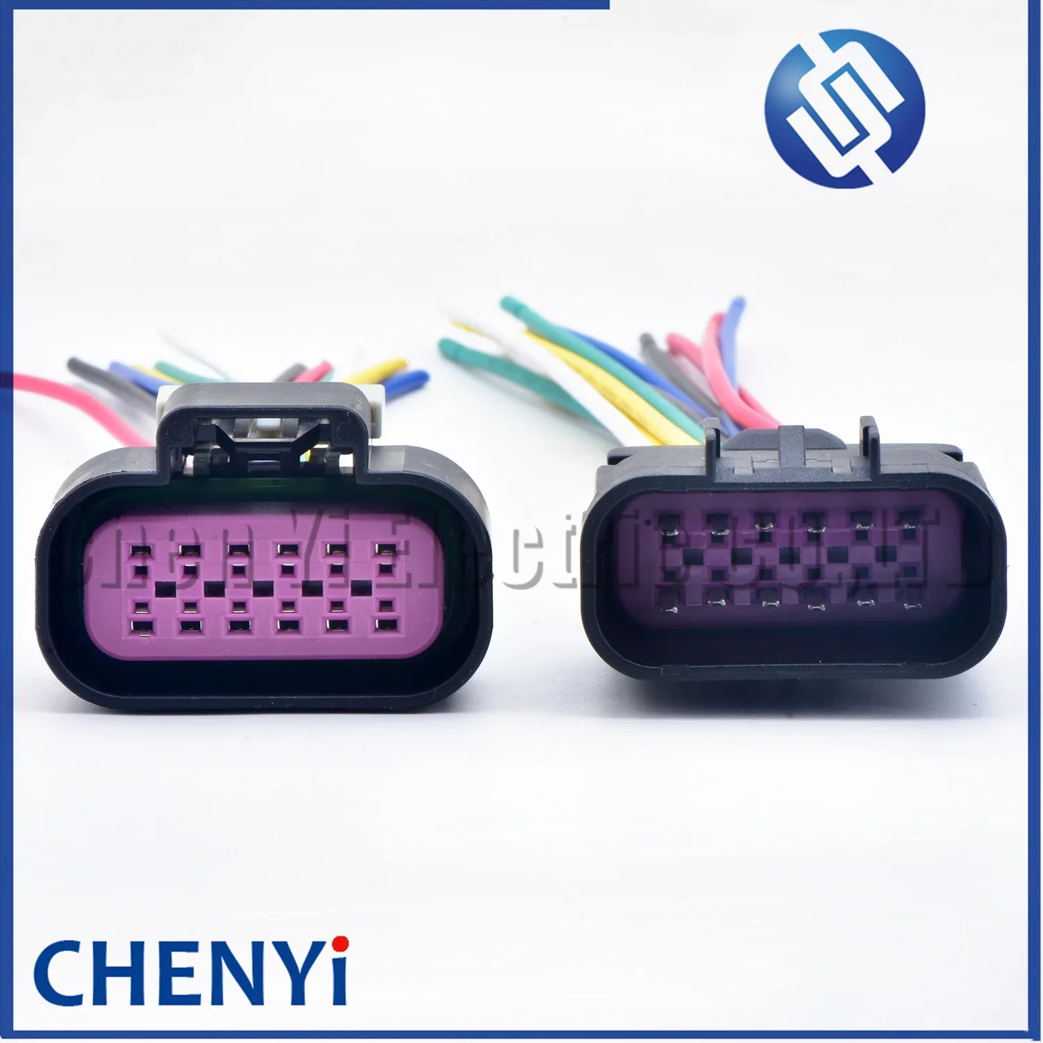 12 Pin/way Automobile waterproof connector Front Lamp Headlight Wire harness plug 15326849 15326854 For Roewe I5 MG5 MG 5