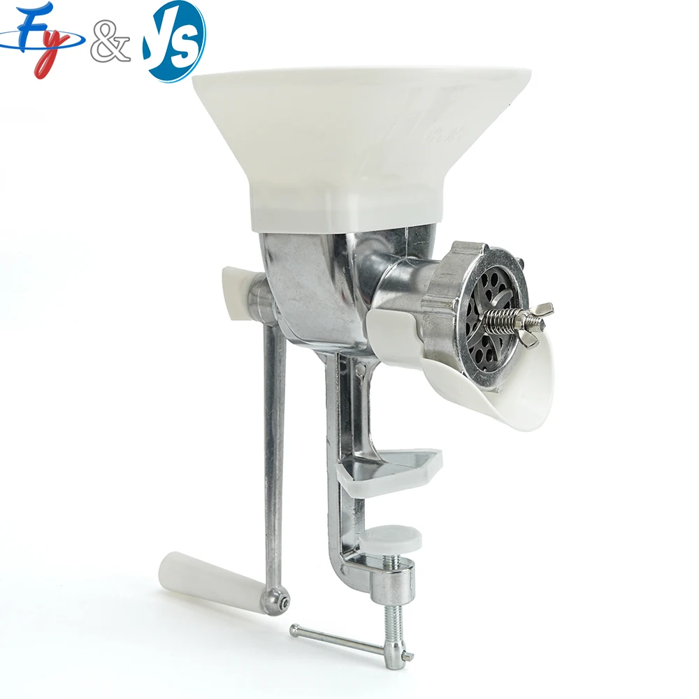 Small Animal Feed Granulator - Manual Pellet Press with Multi-Size Molds for Homemade Pet Food Processing