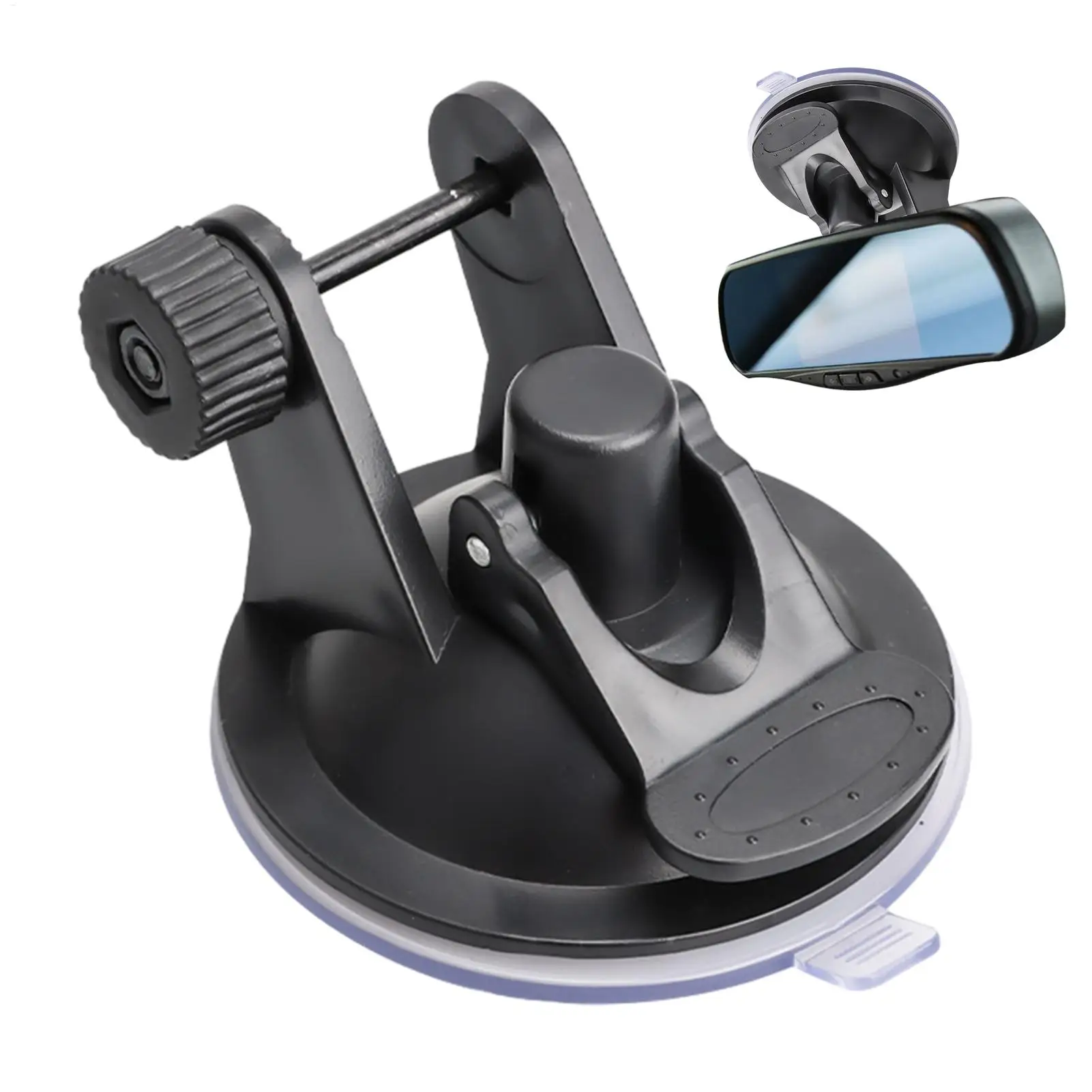 Car Mount Windshield Suction Cup Dash Camera Holder Stand Bracket 68mm Universal Suction Cup Camera Mount 180 Degree Adjustable