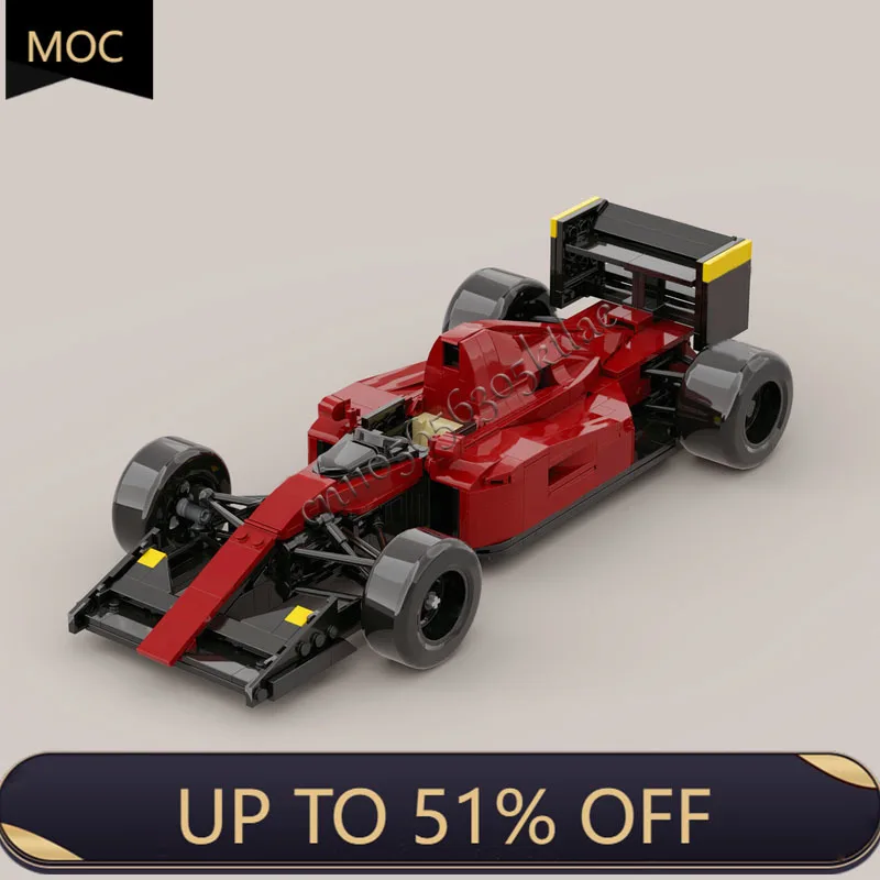 

804 шт. MOC Speed Competition Series 91 643 гоночный автомобиль, строительные блоки, модель DIY, креативные технологии, кирпичи, игрушка, детский праздничный подарок