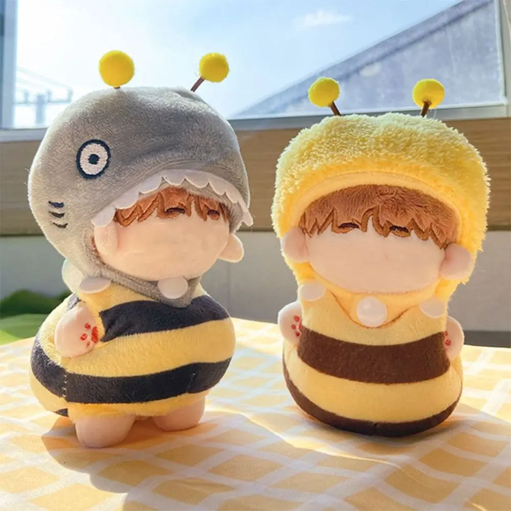 10cm/15cm/20cm/40cm Doll Clothes Replacement Outfit Doll Accessories Cartoon Bee Jumpsuit Playing House Photo Props