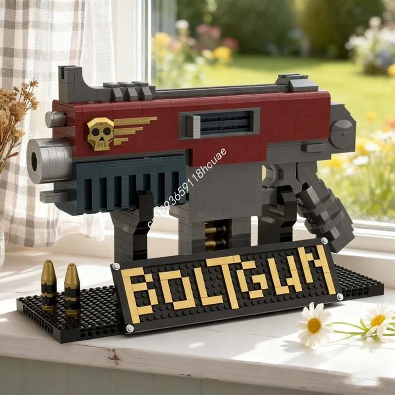

1294pcs MOC Space Marines Bolt Gun Warhammer Model Building Blocks Architecture Toys DIY Idea Christmas Gifts Brick Birthday
