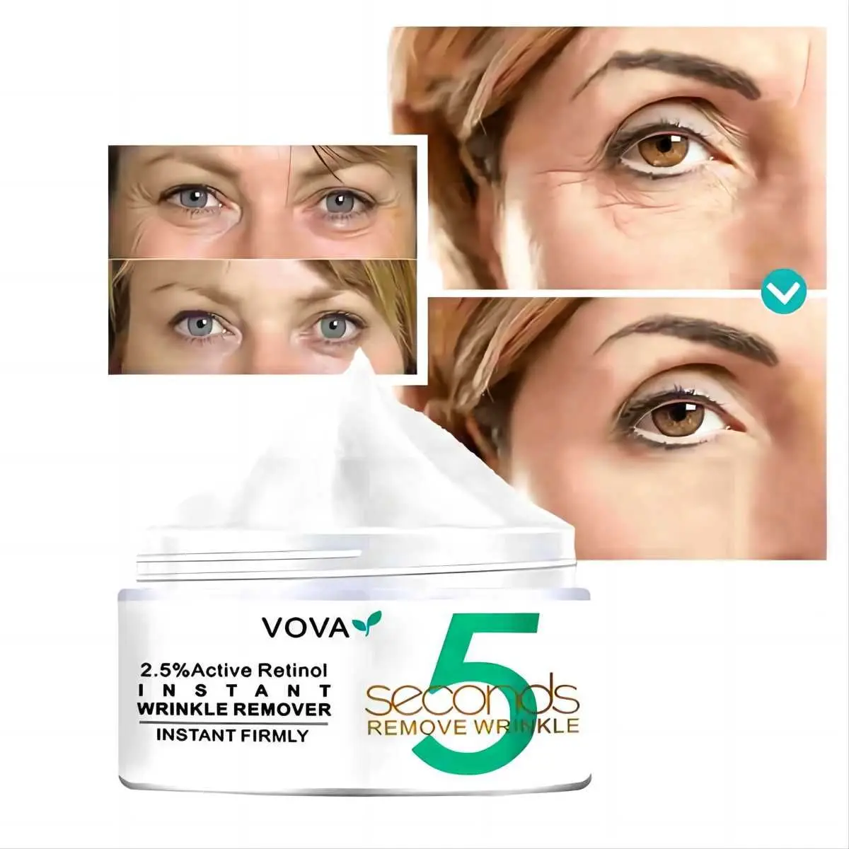 The Latest Firming Eye Cream Can Eliminate Dark Circles and Fat Particles Under the Eyes, Anti-wrinkle and Firm